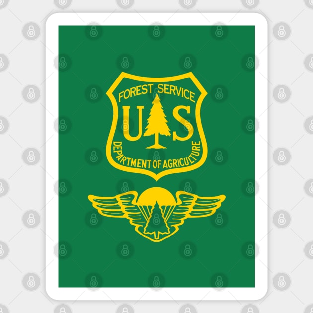United States Forest Service Magnet by OrangeCup